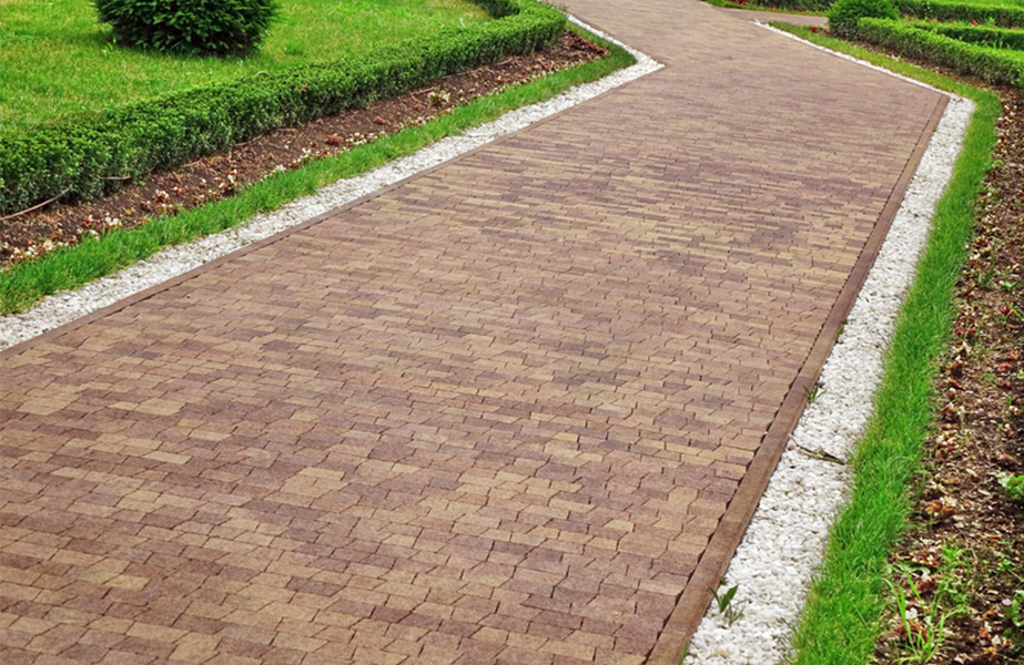 Garden path installation and garden work Milton Keynes