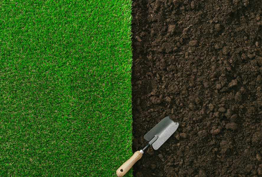 Laying turf in Milton Keynes